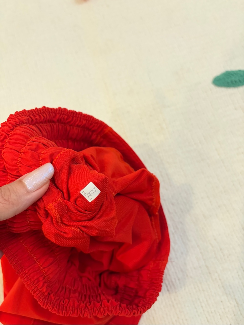 Lululemon Red Orange Hotty Hot Shorts 🫧 - Picture 7 of 7